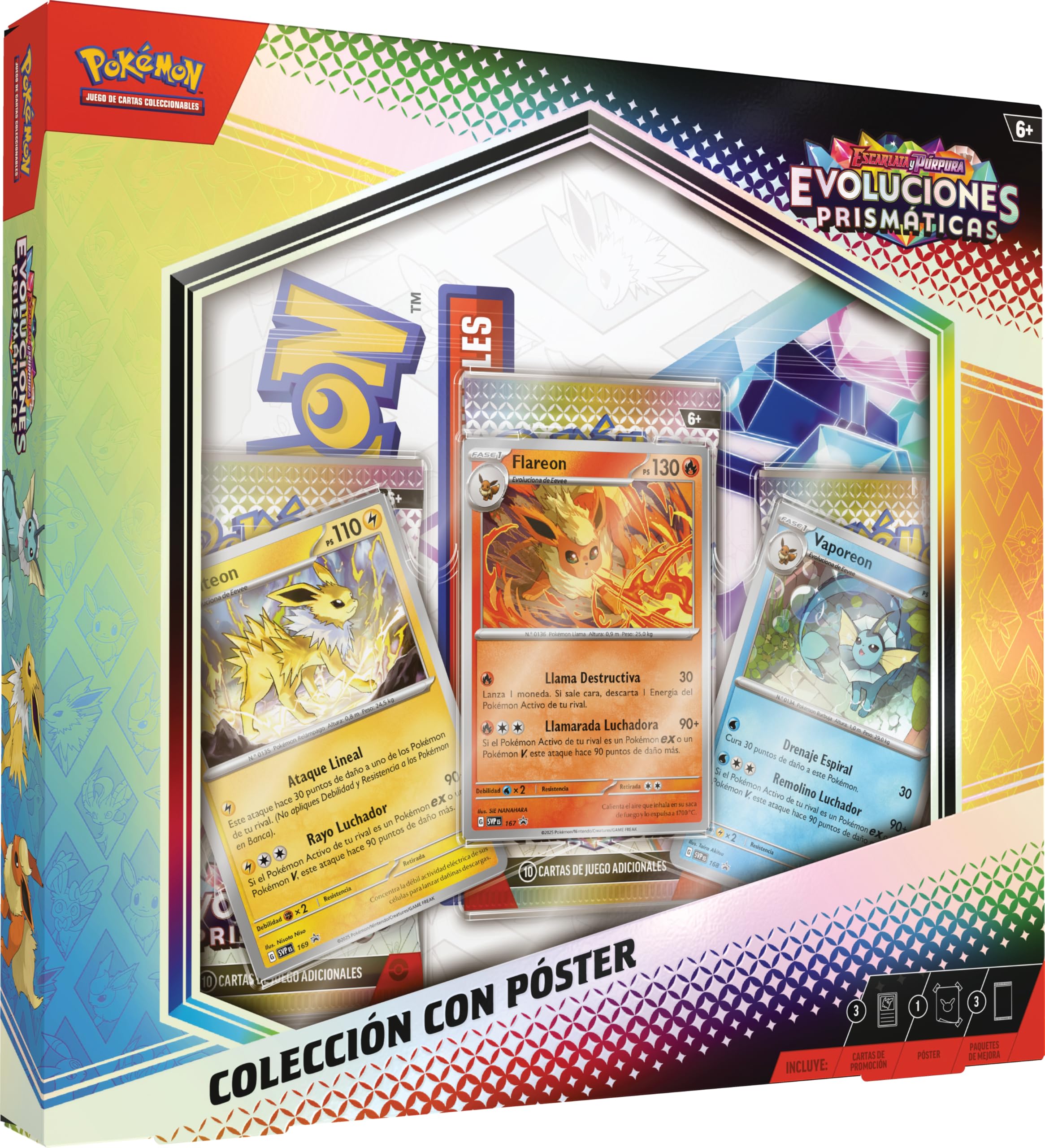 Pokémon TCG: Scarlet & Purple-Prismatic Evolutions Poster
